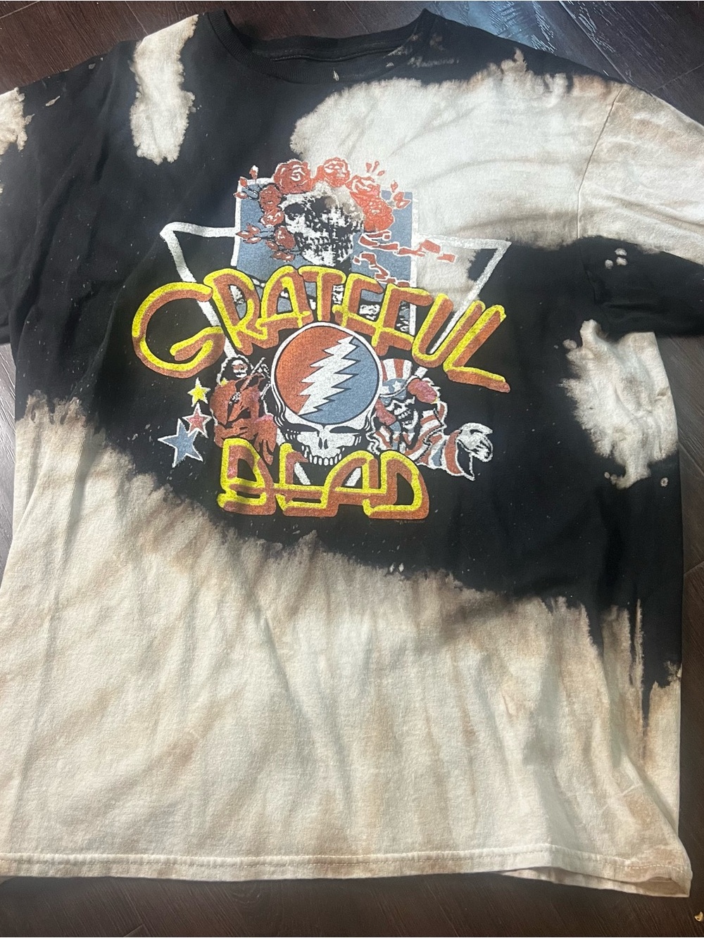 GRATEFUL DEAD JUNK FOOD CLOTHING LA TIE DYE TEE SHIRT MEDIUM